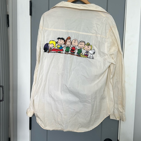 MENS BUTTONUP PEANUTS SHIRT - Picture 2 of 5